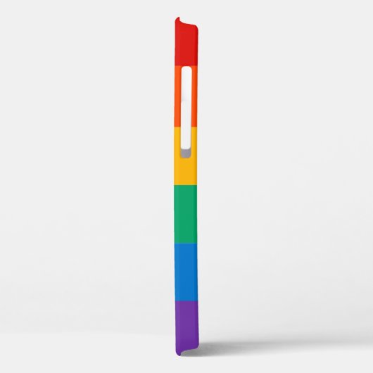 Regenboog patroon gepersonaliseerd Case-Mate iPhone case (Achterkant / Links)