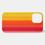 Regenboog patroon gepersonaliseerd iPhone hoesje (Achterkant horizontaal)