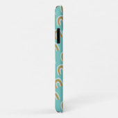 Regenboog Patroon Monogram Case-Mate iPhone Case (Achterkant/rechts)
