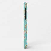 Regenboog Patroon Monogram Case-Mate iPhone Case (Achterkant/links)