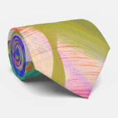 Regenboog Patroon Stropdas (Opgerold)