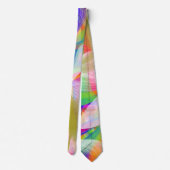 Regenboog Patroon Stropdas (Achterkant)