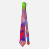 Regenboog Patroon Stropdas (Voorkant)