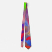Regenboog Patroon Stropdas (Achterkant)
