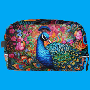 Regenboog Pauw Dopp Kit Toilettasje