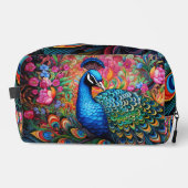 Regenboog Pauw Dopp Kit Toilettasje (Voorkant)