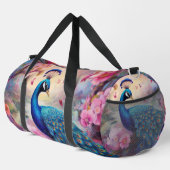 Regenboog Peacock grote plunjezak (Rechterhoek)