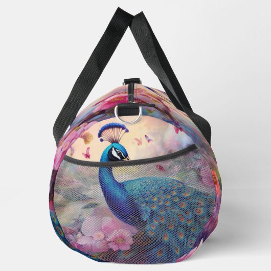 Regenboog Peacock grote plunjezak (Rechts)