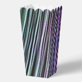 Regenboog penseelstreken op zwart : bedankdoosjes (Achterkant)