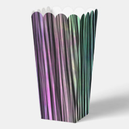 Regenboog penseelstreken op zwart : bedankdoosjes