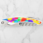 Regenboog Persoonlijk Kurkentrekker (Voorkant)
