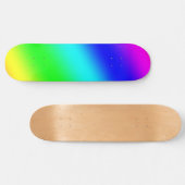 regenboog persoonlijk skateboard (Horizontaal)