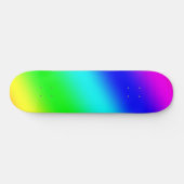 regenboog persoonlijk skateboard (Horizontaal)