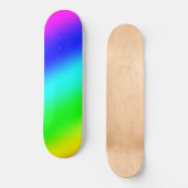 regenboog persoonlijk skateboard (Voorkant)