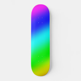 regenboog persoonlijk skateboard