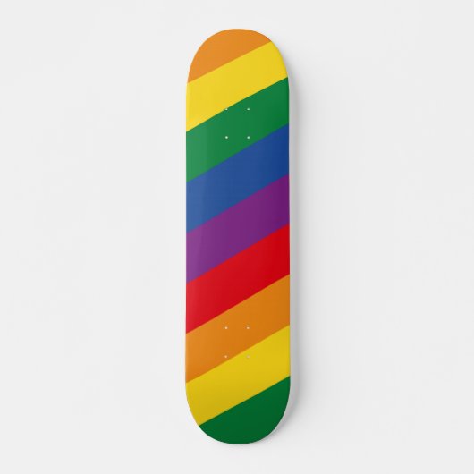 Regenboog Persoonlijk Skateboard (Voorkant)