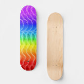 Regenboog Persoonlijk Skateboard (Voorkant)