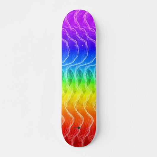 Regenboog Persoonlijk Skateboard (Voorkant)