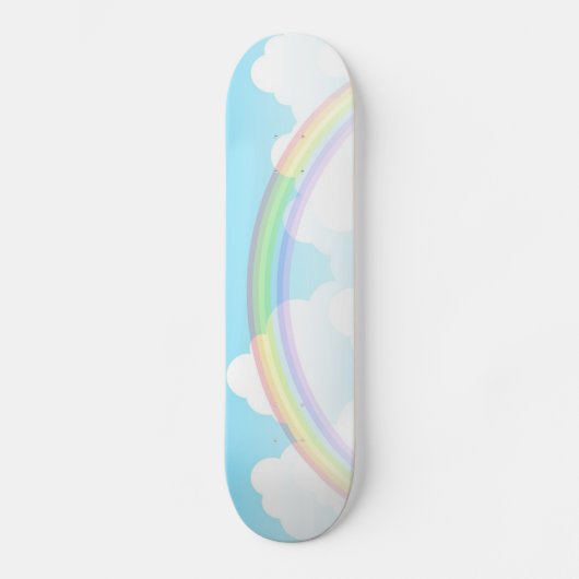 Regenboog Persoonlijk Skateboard (Voorkant)