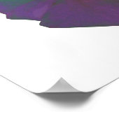 Regenboog Petunia Poster (Hoek)