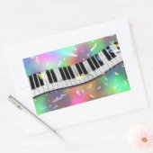 Regenboog piano stickers (Envelop)