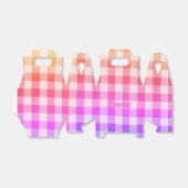 Regenboog Picknick Favor Box Bedankdoosjes (Uitgevouwen)