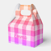 Regenboog Picknick Favor Box Bedankdoosjes (Voorkant Zijde)