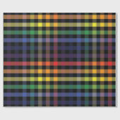Regenboog Plaid Cadeaupapier (Vlak)