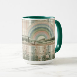 Regenboog Plaid Mok