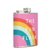 Regenboog Plezier Heupfles (Rechts)