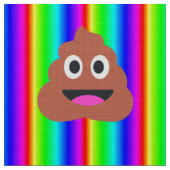 Regenboog poep emoji stof (Close Up)