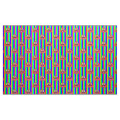 Regenboog poep emoji stof (Yard (91,4 cm))