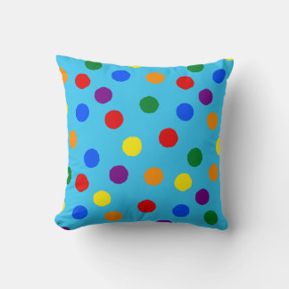 Regenboog Polka Dot Gooi Kussen