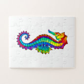 Regenboog Polygonale Zeepaard Legpuzzel (Horizontaal)