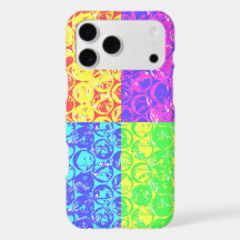 Regenboog pop art bubbeltjesplastic