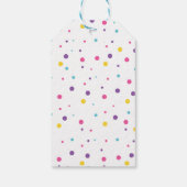 Regenboog Pops Zomer Verjaardag Cadeaulabel (Achterkant)
