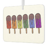 Regenboog Popsicle Parade Luchtverfrisser (Links)