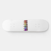 Regenboog Popsicle Parade Persoonlijk Skateboard (Horizontaal)