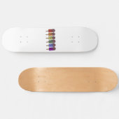 Regenboog Popsicle Parade Persoonlijk Skateboard (Horizontaal)