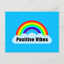 REGENBOOG - Positieve Vibes Briefkaart