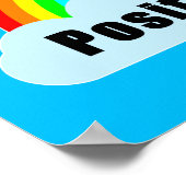 REGENBOOG - Positieve Vibes Poster (Hoek)