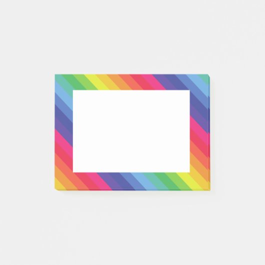 Regenboog Post-it® Notes (Voorkant)