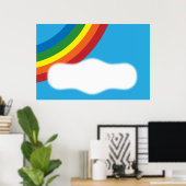 Regenboog Poster (Thuiskantoor)