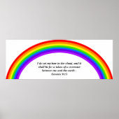 Regenboog Poster (Voorkant)