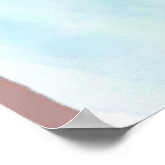 regenboog poster (Hoek)