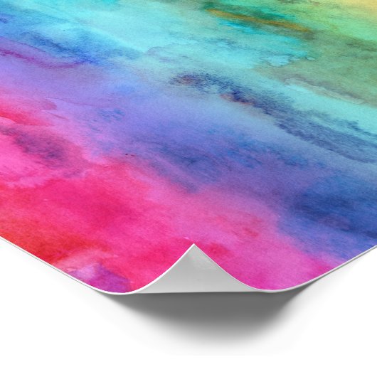 Regenboog Poster (Hoek)