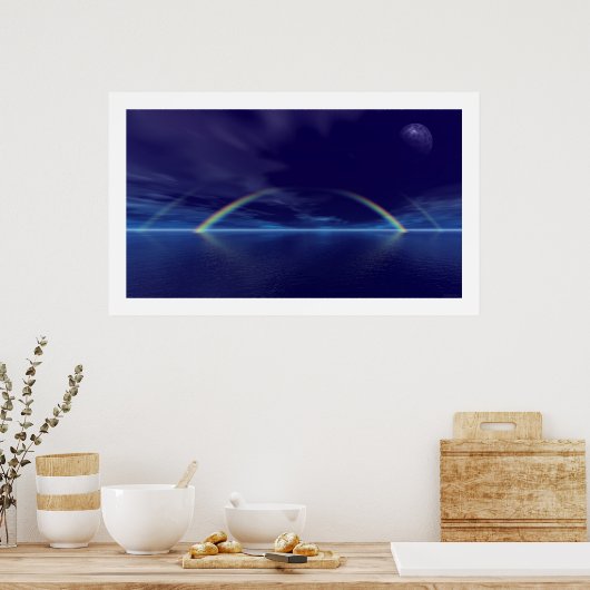 Regenboog Poster (Keuken)