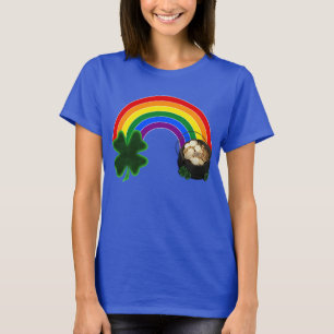 Regenboog Pot van Goud St. Patrick's Day T-shirt
