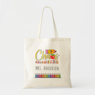 Regenboog Potloden Kleuterleraar Tote Bag