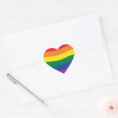 Regenboog Pride Beweging Vlag Hart Sticker (Envelop)
